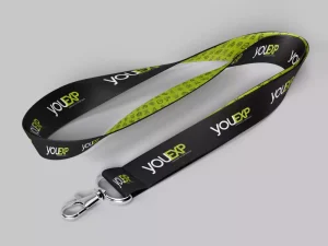 Manillas de tela y lanyard